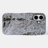 Schneebedeckte Birkenbaumkrone Case-Mate iPhone Hülle (Rückseite (Horizontal))
