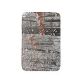 Schneebedeckte Eichenbäume Winternaturfotografie Badematte (Vorderseite Vertikal)