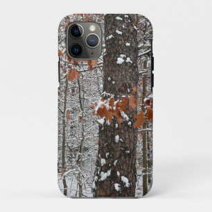 Schneebedeckte Eichenbäume Winternaturfotografie Case-Mate iPhone Hülle