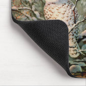 SCHNEEBEDECKTE EULE durch SHARON SHARPE Mousepad (Ecke)