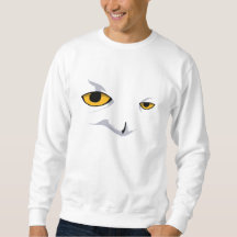 SCHNEEBEDECKTE EULE grundlegendes Sweatshirt