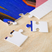 Schneebedeckte Galaxie-Tore Kunst Puzzle (Seite)