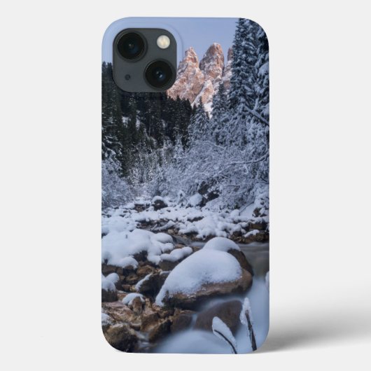 Schneebedeckte Geisler-Bergkette Case-Mate iPhone Hülle (Rückseite)