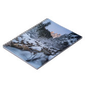 Schneebedeckte Geisler-Bergkette Notizblock (Linke Seite)