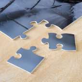 Schneebedeckte Geisler-Bergkette Puzzle (Seite)