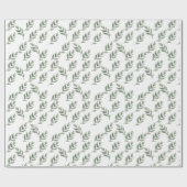 schneebedeckte ☃ geschenkpapier (Flach)