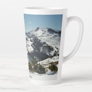 Schneebedeckte Gipfel der Grand Teton Mountains II Milchtasse
