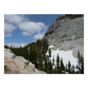 Schneebedeckte Granit Dome II Yosemite National Pa Poster