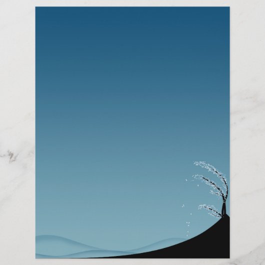 Schneebedeckte Jahreszeitlandschaft (Vorderseite)