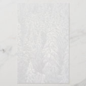 Schneebedeckte Kiefer Briefpapier (Vorderseite)