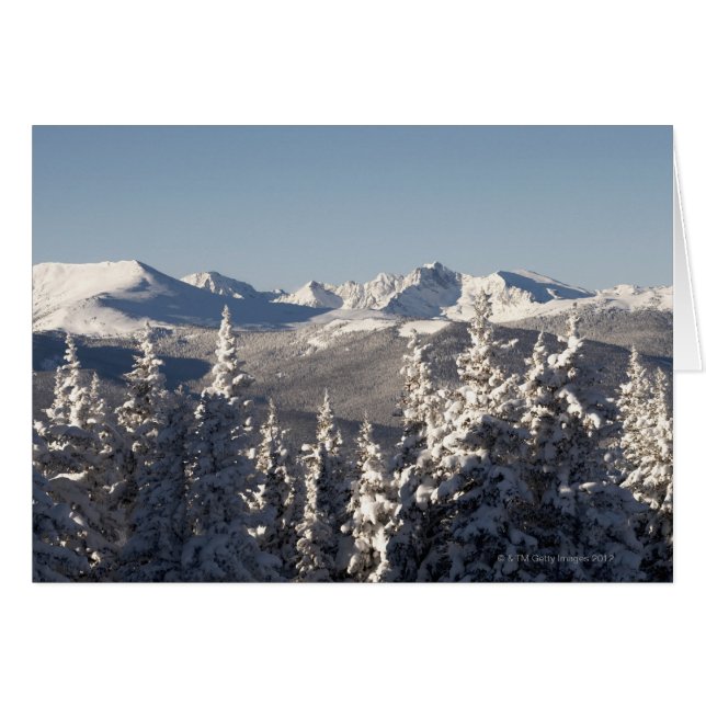 Schneebedeckte Landschaft 2 (Vorderseite (Horizontal))