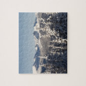 Schneebedeckte Landschaft 2 Puzzle (Vertikal)
