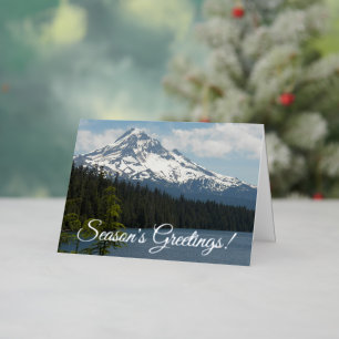 Schneebedeckte Mount-Hood-Landschaft
