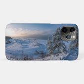 Schneebedeckte Ostseeküste Case-Mate iPhone Hülle (Rückseite (Horizontal))