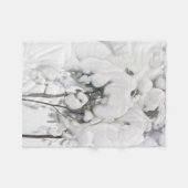 Schneebedeckte Pinienwälder (von Pekka Halonen) Fleecedecke (Vorderseite (Horizontal))