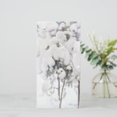 Schneebedeckte Pinienwälder (von Pekka Halonen) Karte (Stehend Vorderseite)