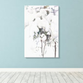 Schneebedeckte Pinienwälder (von Pekka Halonen) Leinwanddruck (Insitu (Holzboden))