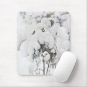 Schneebedeckte Pinienwälder (von Pekka Halonen) Mousepad (Mit Mouse)