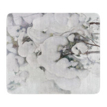 Schneebedeckte Pinienwälder (von Pekka Halonen)