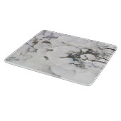 Schneebedeckte Pinienwälder (von Pekka Halonen) Schneidebrett (Ecke)