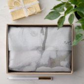 Schneebedeckte Pinienwälder (von Pekka Halonen) Seidenpapier (Geschenk)