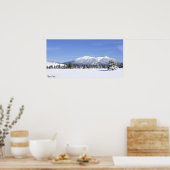 Schneebedeckte Prärie & San Francisco Peaks Arizon Poster (Küche)
