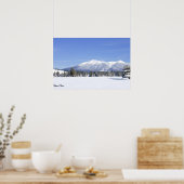 Schneebedeckte Prärie & San Francisco Peaks Arizon Poster (Küche)