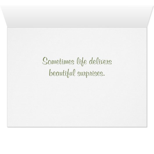 Schneebedeckte rosa Tulip (Innenansicht Horizontal (Unten))