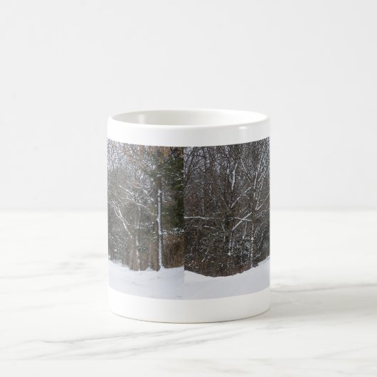 Schneebedeckte Tasse (Mittel)