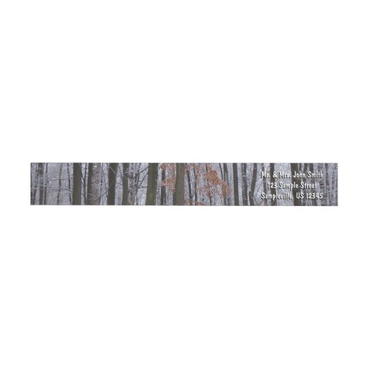 Schneebedeckte Wälder Winterlandschaft Fotografie (Person)