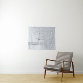 Schneebedeckte Waldwunder Wandteppich (Beispiel (Horizontal))