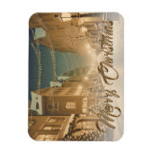 Schneebedeckte Weihnachtsstraßen in der Innenstadt Magnet (Vertikal)