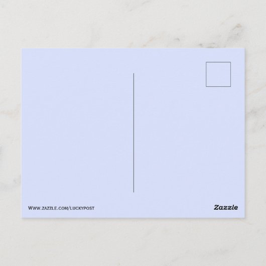 Schneebedeckte Wolf Postkarte (Rückseite)