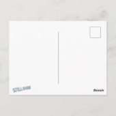 Schneebedeckter Berg & Adler Postkarte (Rückseite)