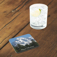 Schneebedeckter Berg Rainier Landschaft
