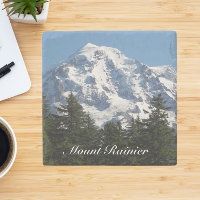 Schneebedeckter Berg Rainier Landschaft