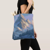 Schneebedeckter Berg Tasche (Von Nahem)