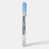Schneebedeckter Berg unter brillantem blauen Himme Case-Mate iPhone Hülle (Rückseite / Rechts)