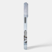 Schneebedeckter Berg unter brillantem, klaren Himm Case-Mate iPhone Hülle (Rückseite / Rechts)