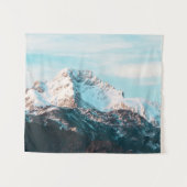 Schneebedeckter Berg Wandteppich (Vorderseite (Horizontal))