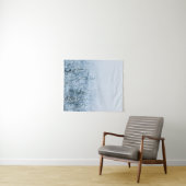 Schneebedeckter Buchenwald im Nebel Wandteppich (Beispiel (Horizontal))