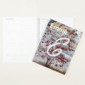 Schneebedeckter Eichenbaum, Herbst/Winter-Szene Planer (Anzeige)