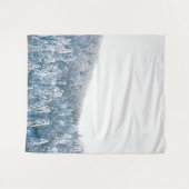 Schneebedeckter Fichtenwald Wandteppich (Vorderseite (Horizontal))