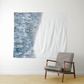 Schneebedeckter Fichtenwald Wandteppich (Beispiel (Horizontal))