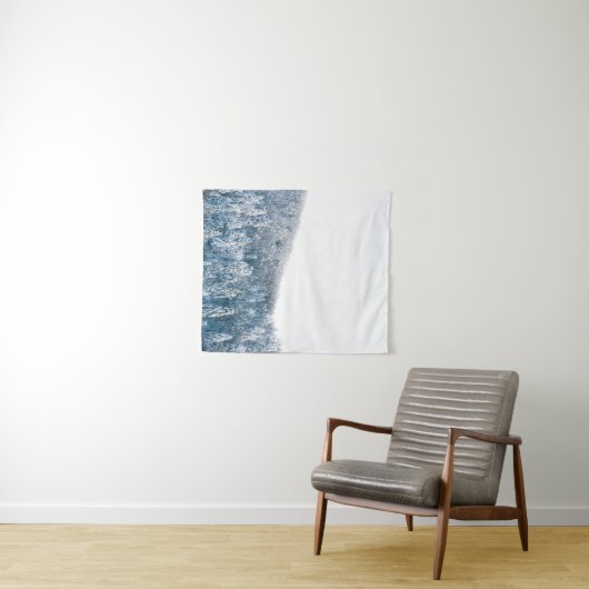 Schneebedeckter Fichtenwald Wandteppich (Beispiel (Horizontal))