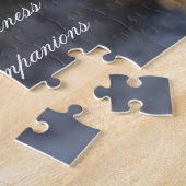 Schneebedeckter Kiefernwald Puzzle (Seite)