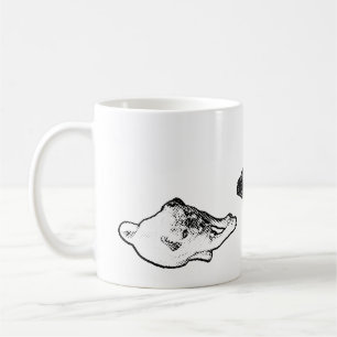 Schneebedeckter Spaziergang, Fröhliche Hunde am Mo Kaffeetasse