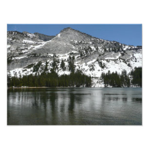 Schneebedeckter Tenaya Lake Yosemite Nationalpark Fotodruck
