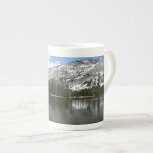 Schneebedeckter Tenaya Lake Yosemite Nationalpark Porzellantasse
