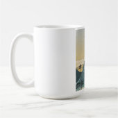 Schneebedeckter Winterberg Kaffeetasse (Links)